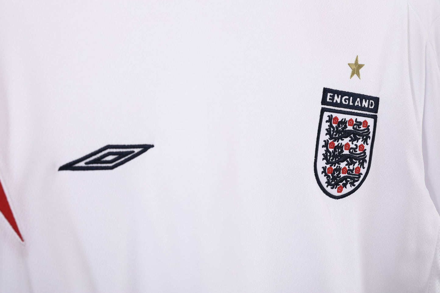 Engalnd 2006 Home Retro Shirt - Long Sleeve