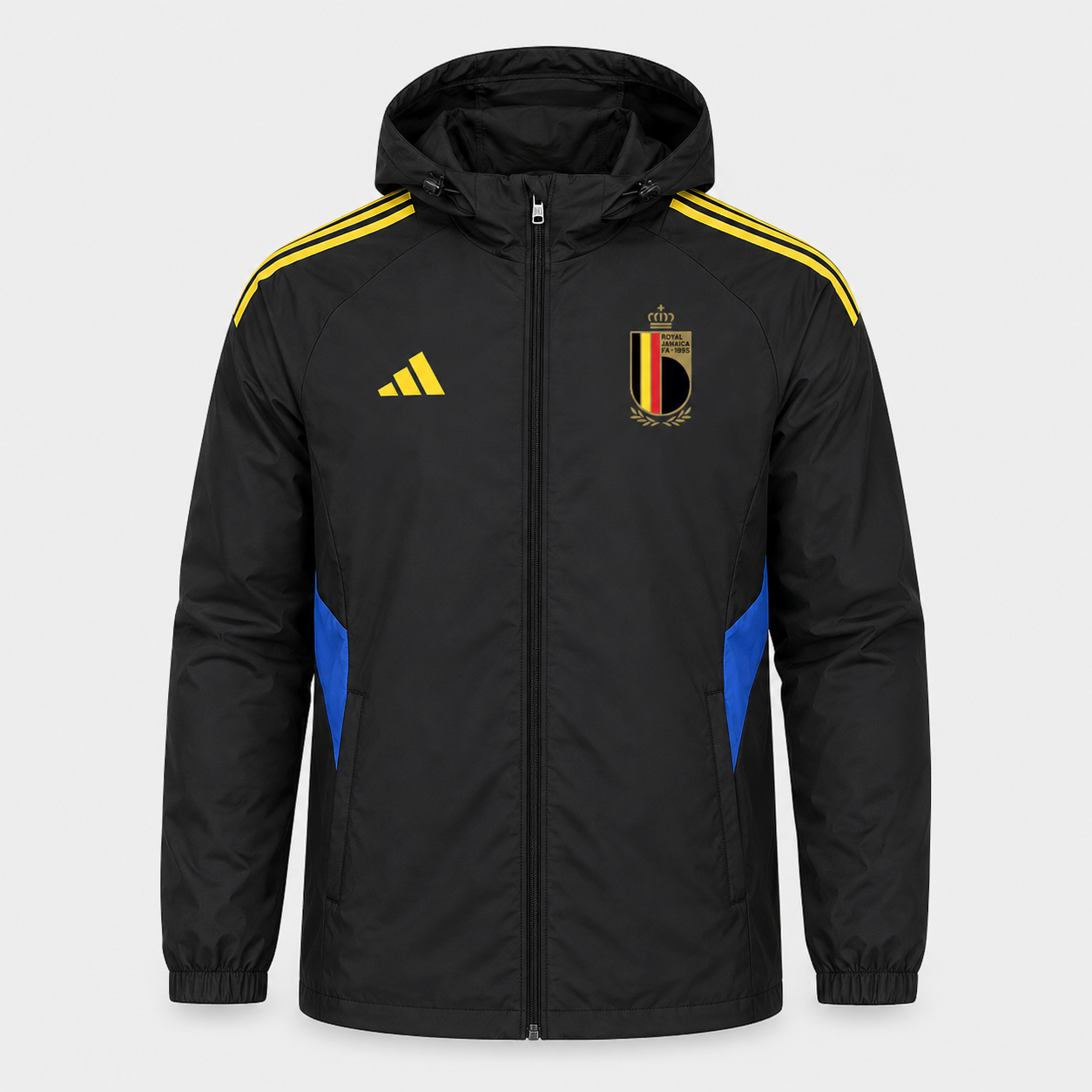 Belgium 2026 Windbreaker Jacket - Black