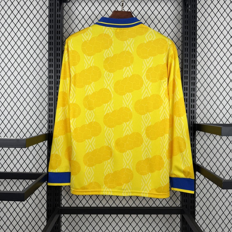 Colombia 1994 Retro Home Long Sleeve Jersey