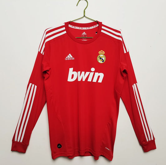 Real Madrid 11∕12 Third Retro Shirt - Long Sleeve