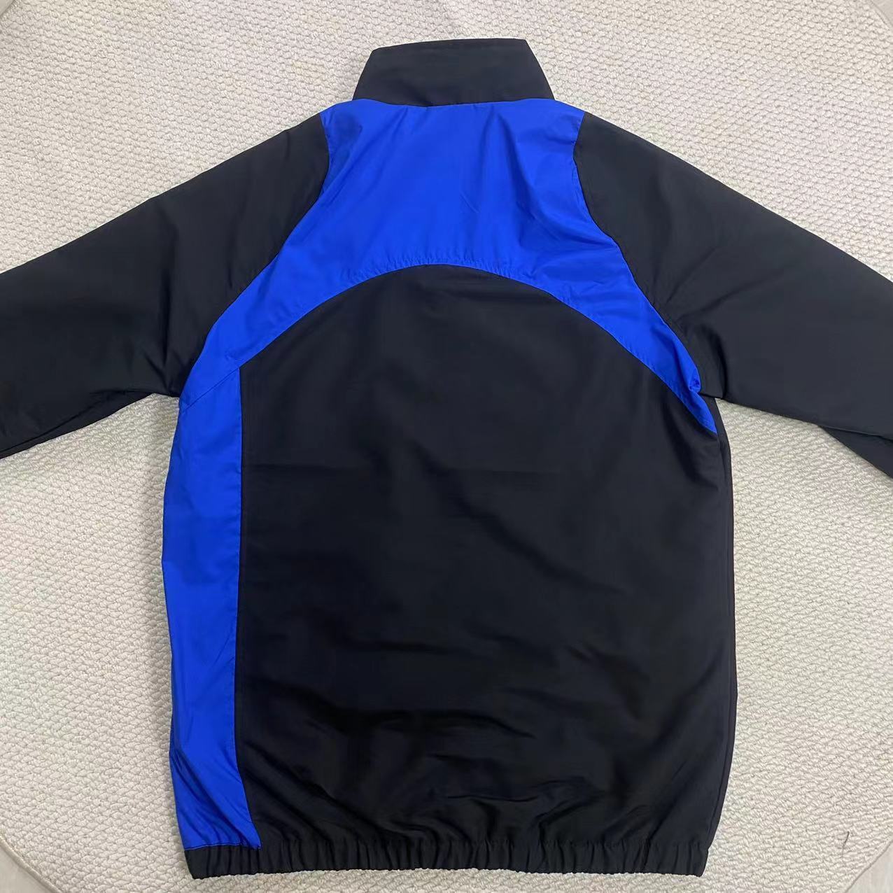 Portugal 2026 Windbreaker Jacket - Black/Blue