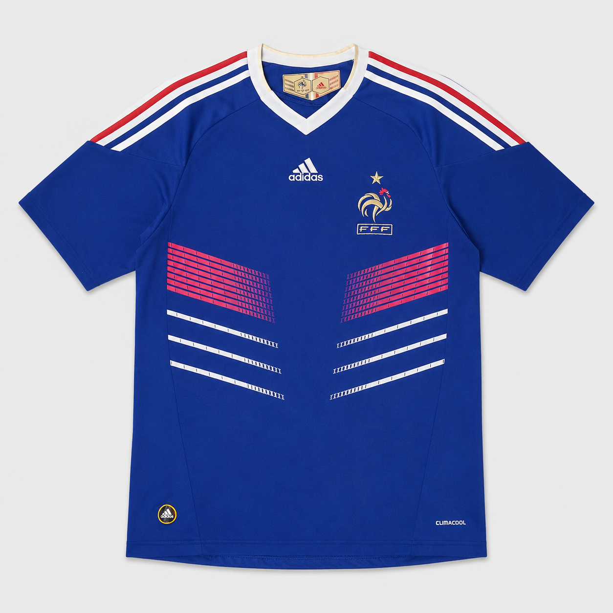 France 2010 Home Retro Shirt