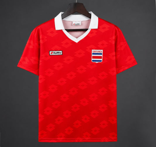 Costa Rica 1990 Home Retro Shirt