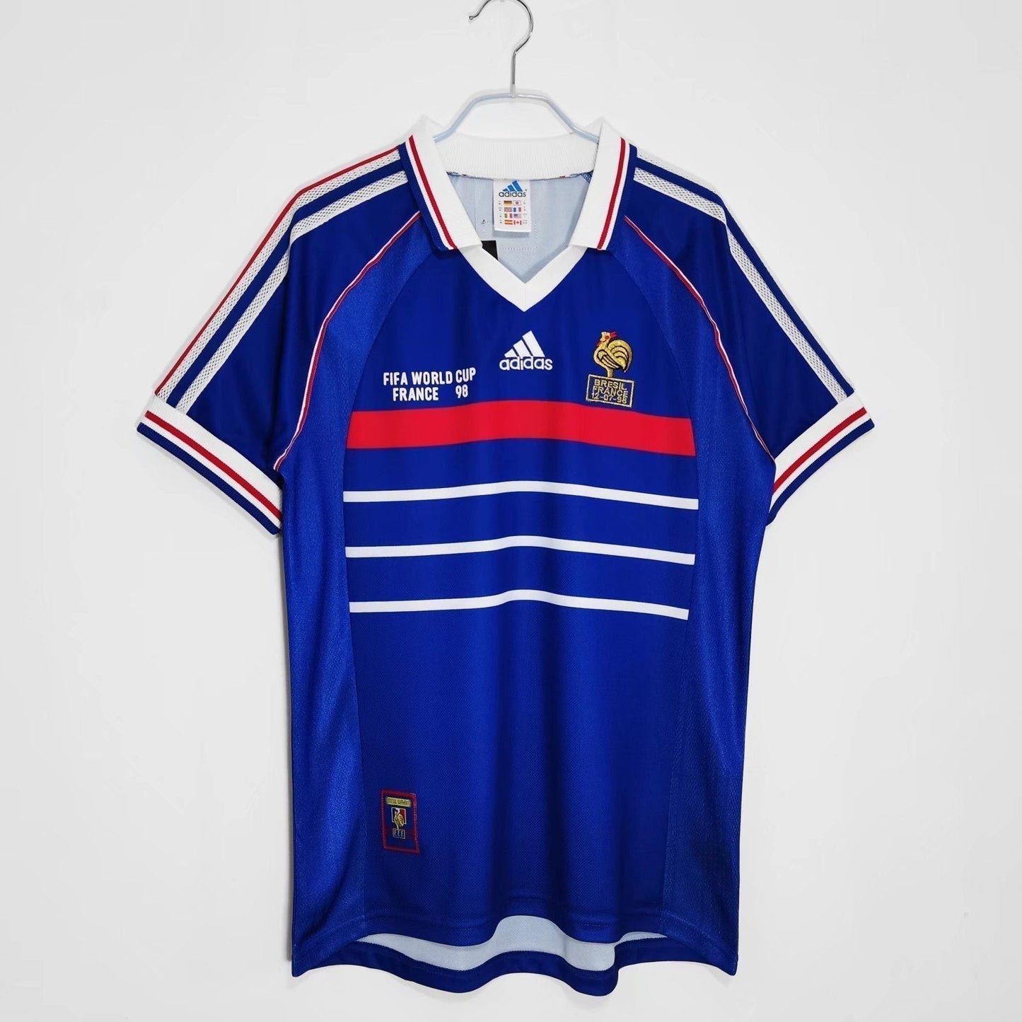 Retro France 1998 Home Shirt WP
