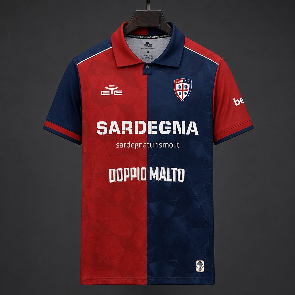 Cagliari 26/27 Home Jersey - Fan Version