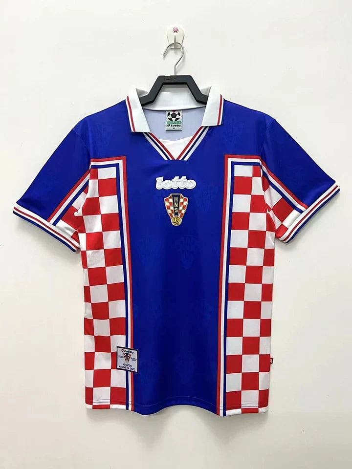 Croatia 1998 Retro Jersey Set – Home & Away (Both Included)