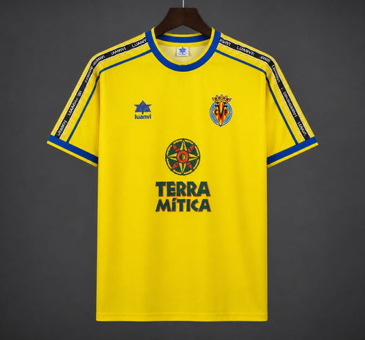 Villarreal 1998/99 Home Retro Shirt