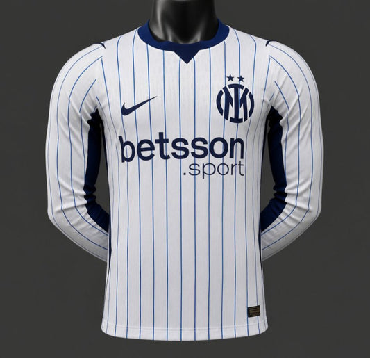 Inter Milan 26/27 Away Long Sleeve Jersey - Player Version