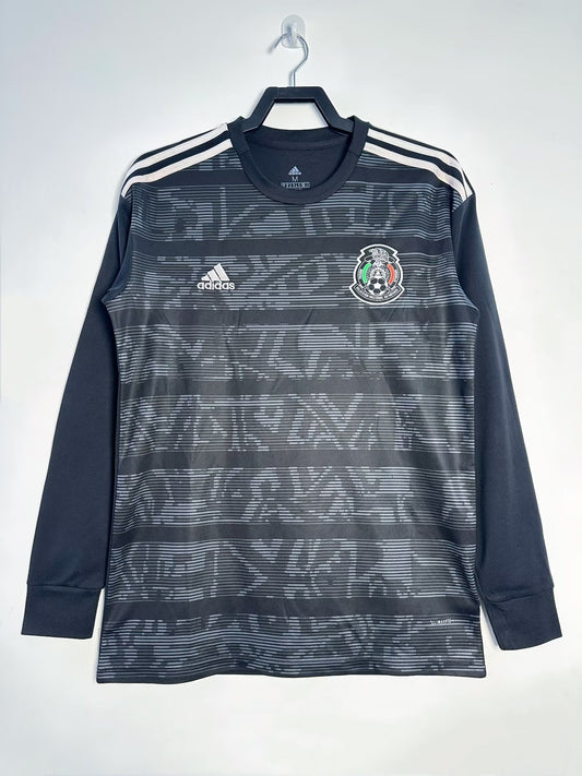 Mexico 2019 Home Retro Shirt - Long Sleeve