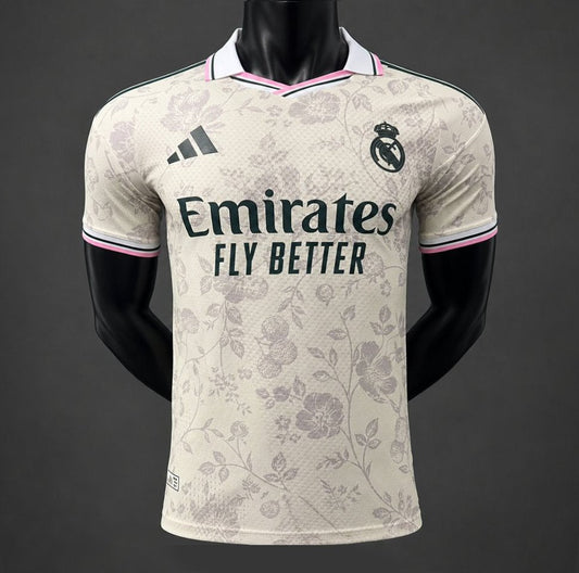 Real Madrid 26/27 Floral Pattern Special Edition Jersey - Player Version