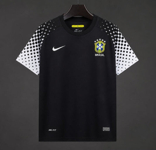 Brazil 2010 Goalkeeper Retro Shirt