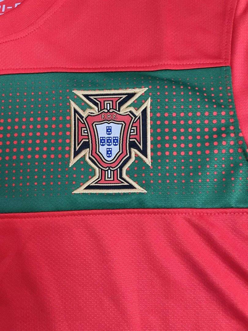 Portugal 2010 Home Retro Shirt - Long Sleeve
