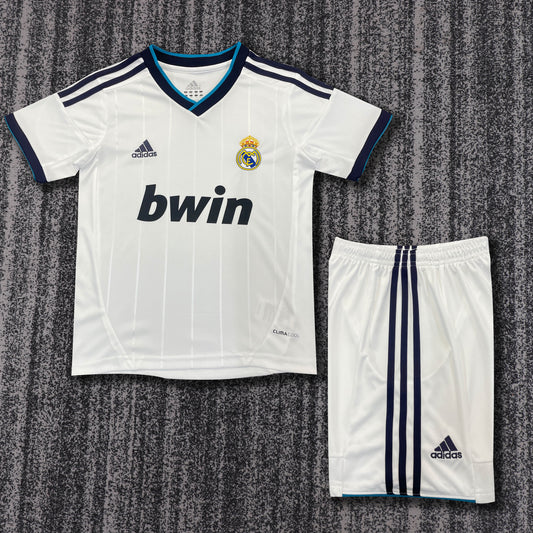 Real Madrid 12/13 Children's Home Retro Set