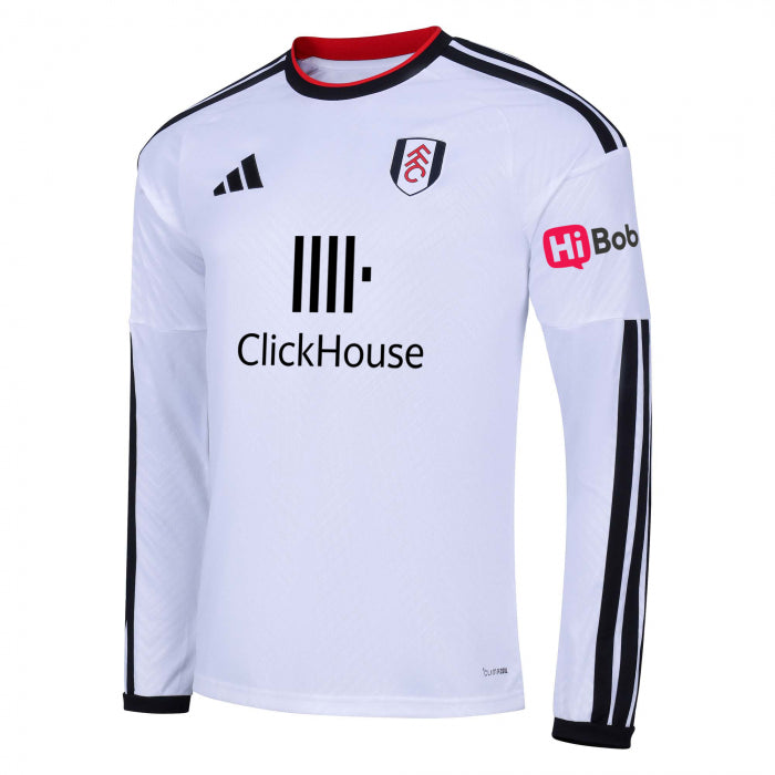 Fulham 26/27 Home Long Sleeve Jersey - Fan Version