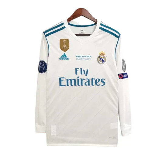 Real Madrid 2017/18 Retro Shirt - Ronaldo #7 (+Patches)