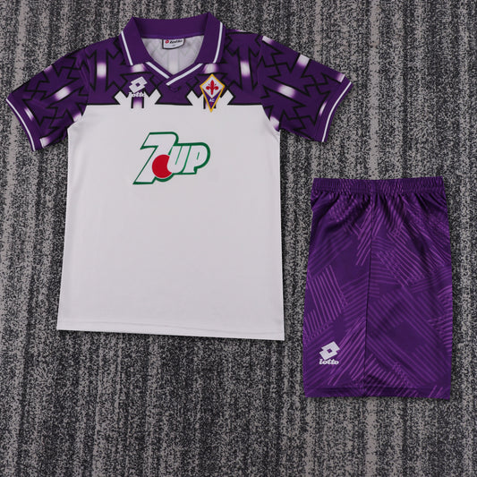 Fiorentina 92/93 Children's Away Retro Set