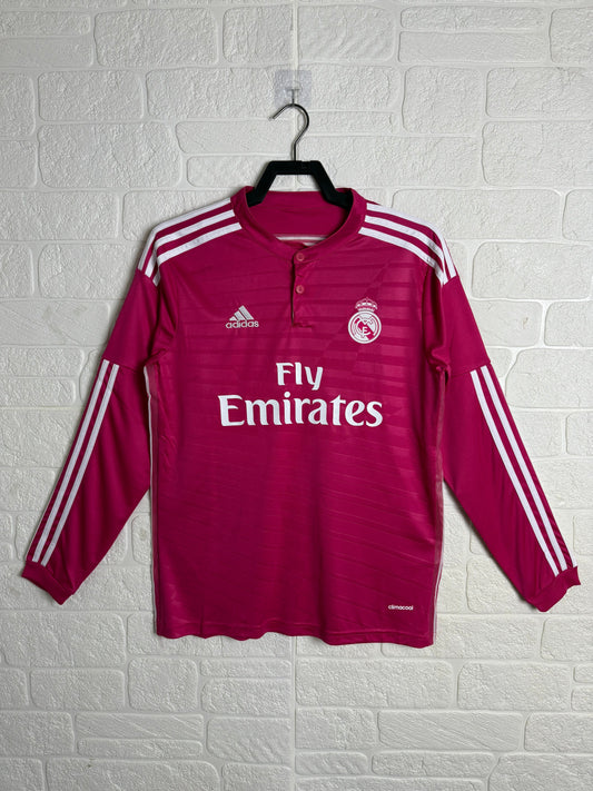Real Madrid 14/15 Away Retro Shirt - Long Sleeve