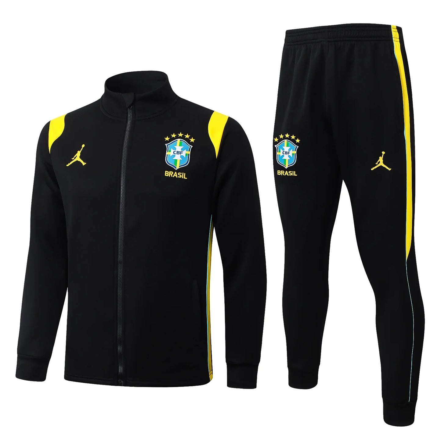 Brazil 26/27 Black/Yellow Set