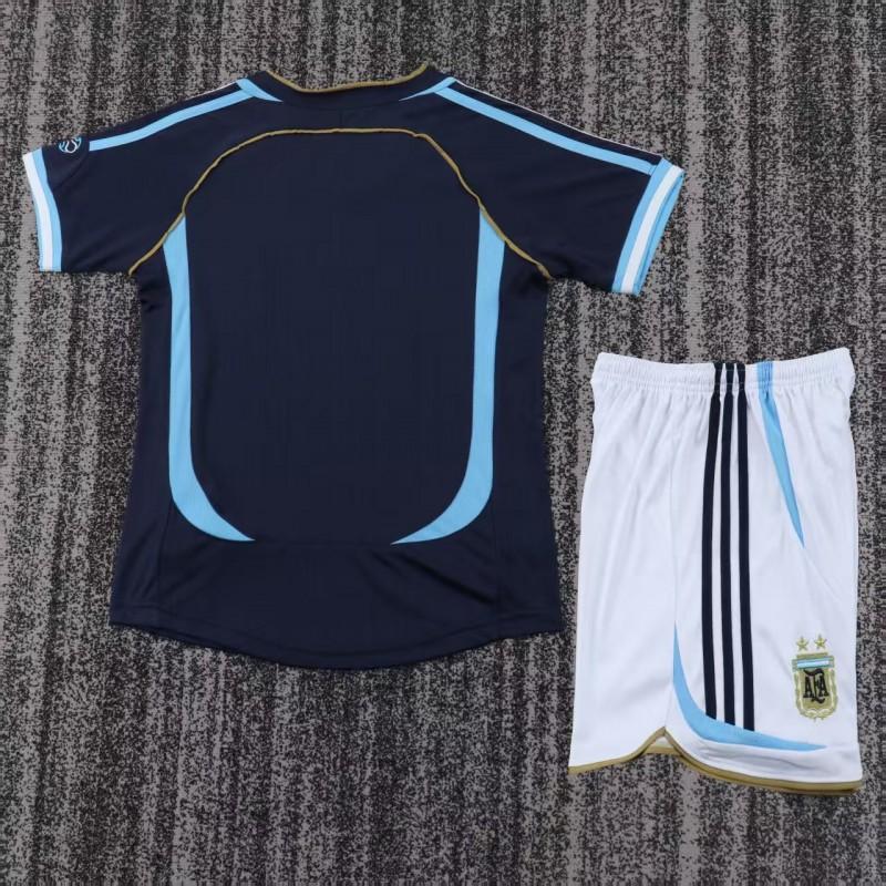 Argentina 2006 Children's Away Retro Set