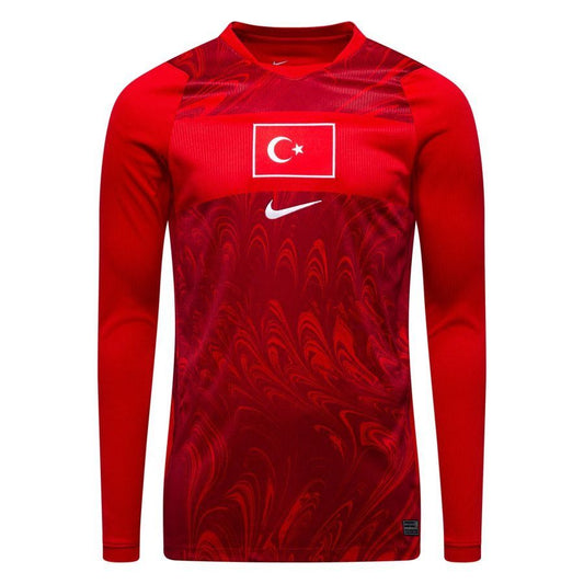 Turkey 2026 Home Long Sleeve Jersey - Fan Version