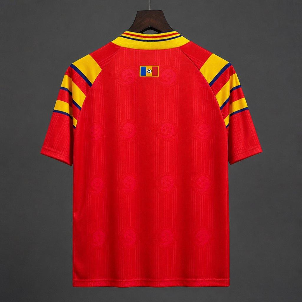 Romania 1996 Home Retro Shirt