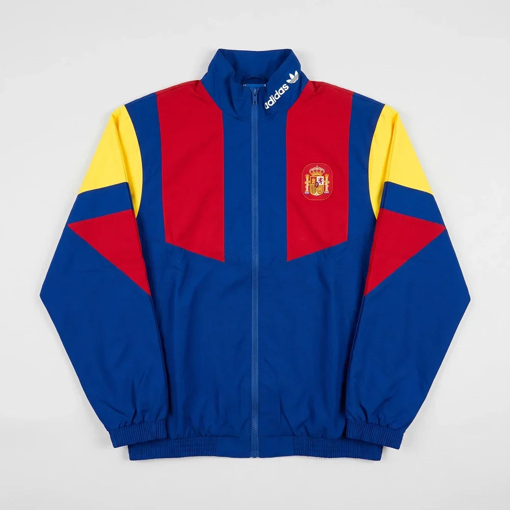 Spain 2026/27 Windbreaker Jacket - Blue/Red