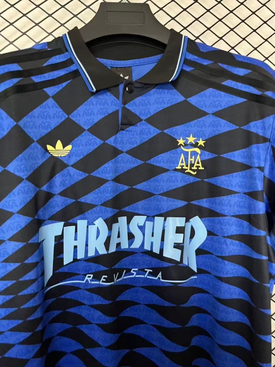 Argentina x Thrasher 2026 x AFA Jersey - Blue