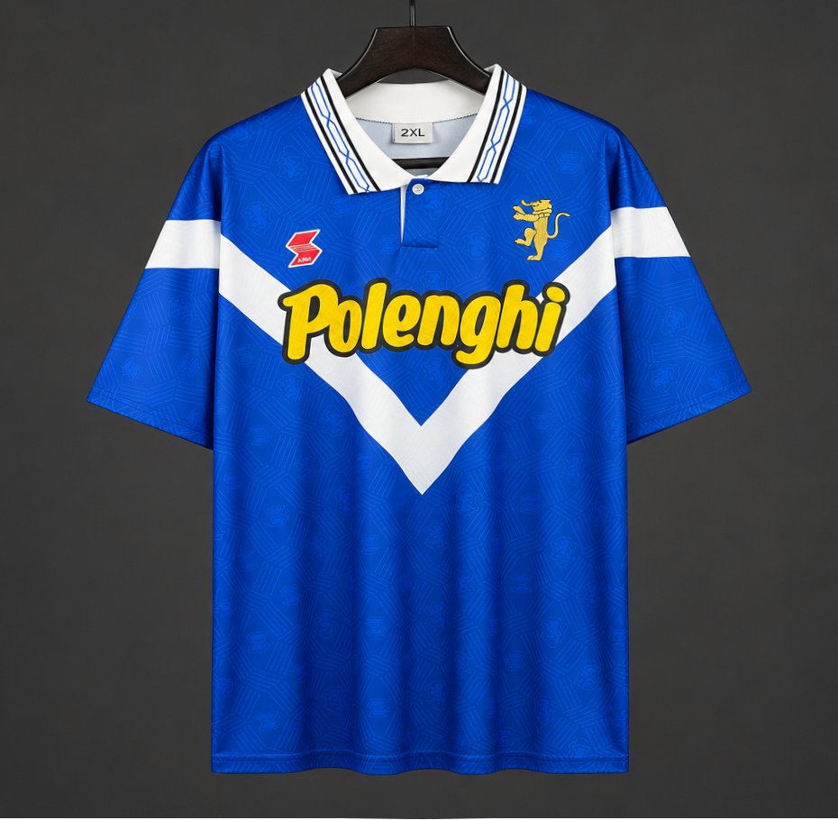 Brecia 1995/96 Home Retro Shirt