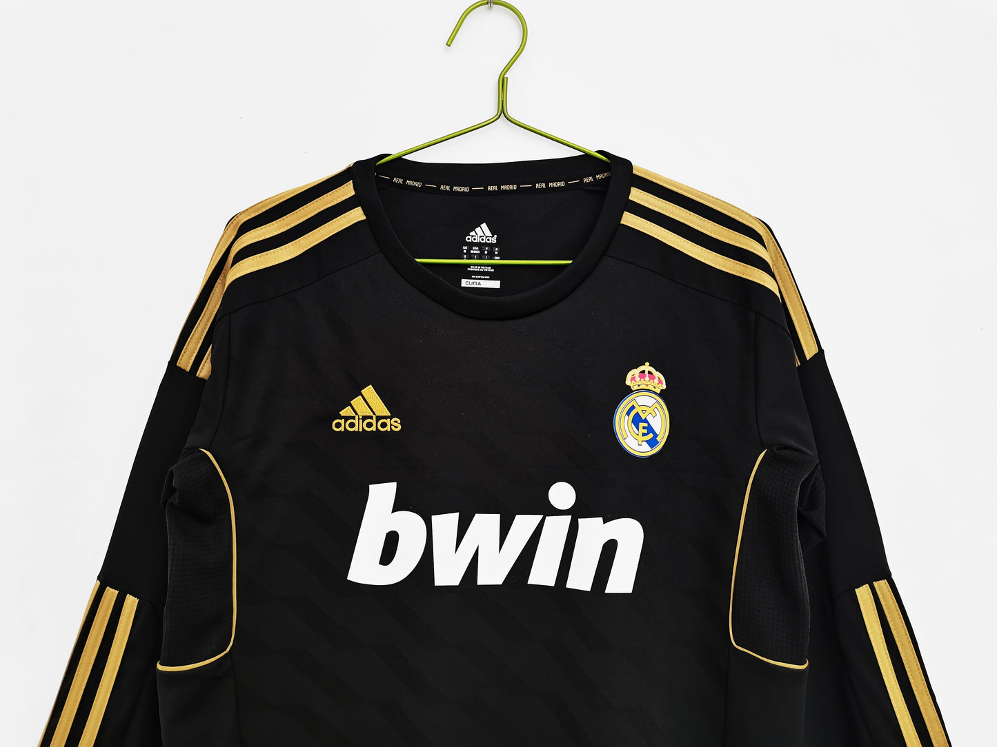 Real Madrid 11/12 Away Retro Shirt - Long Sleeve