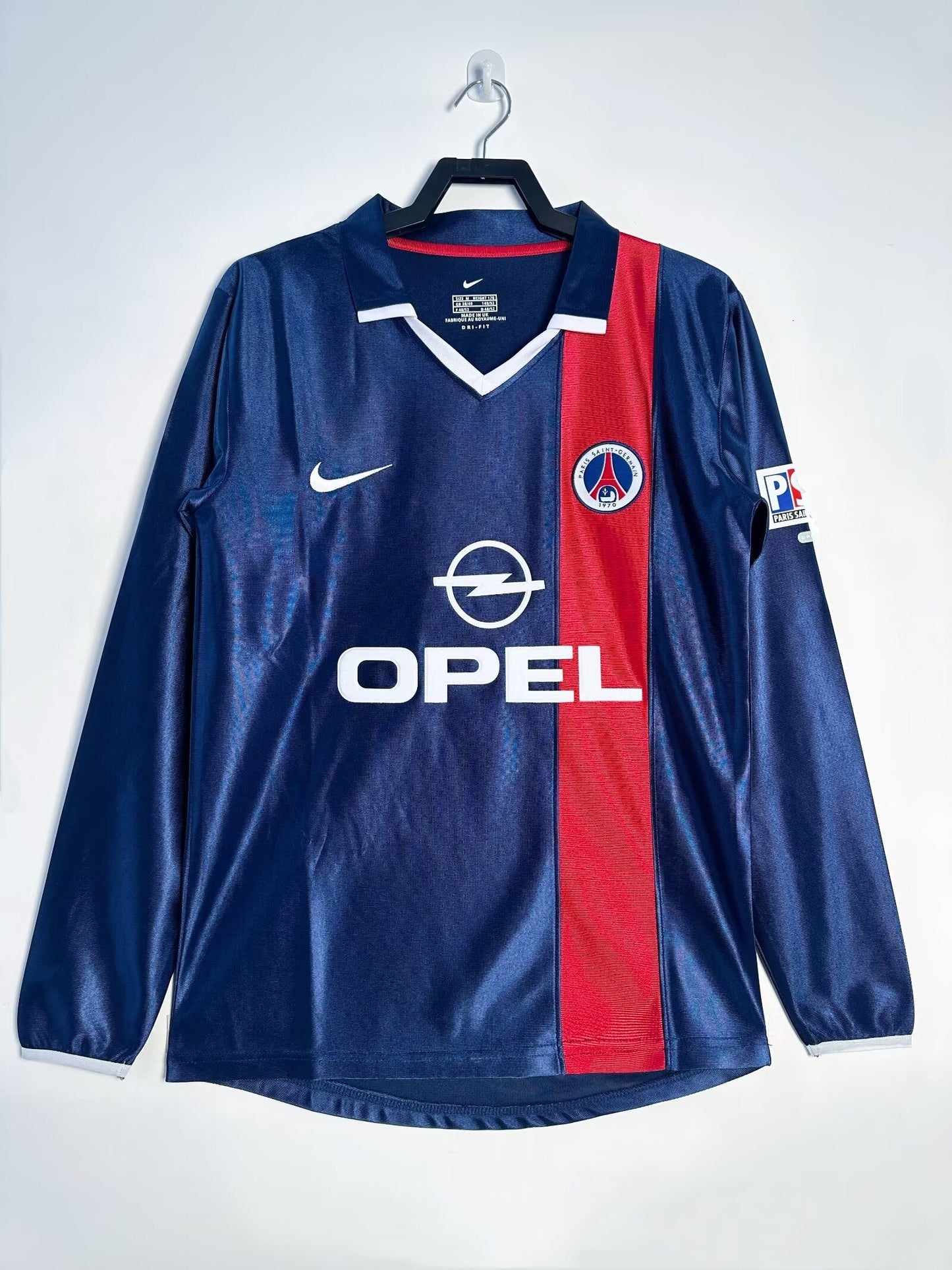 PSG 01/02 Home Retro Shirt - Long Sleeve