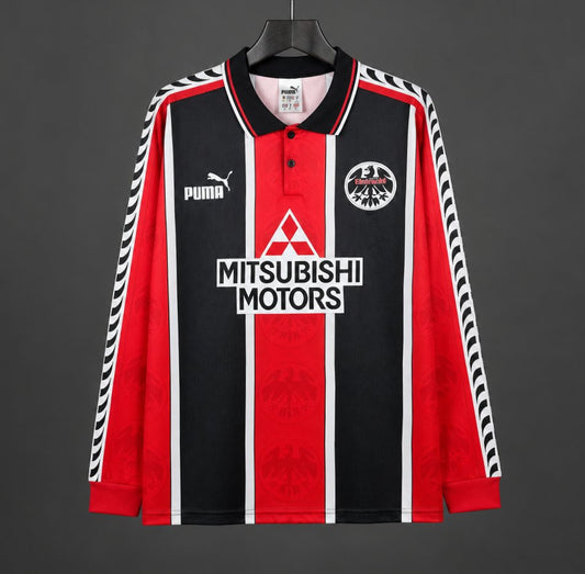 Eintracht Frankfurt 1995/96 Home Retro Shirt - Long Sleeve
