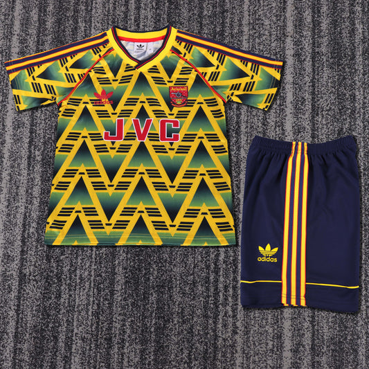 Arsenal 91/92 Children's Away Retro Set
