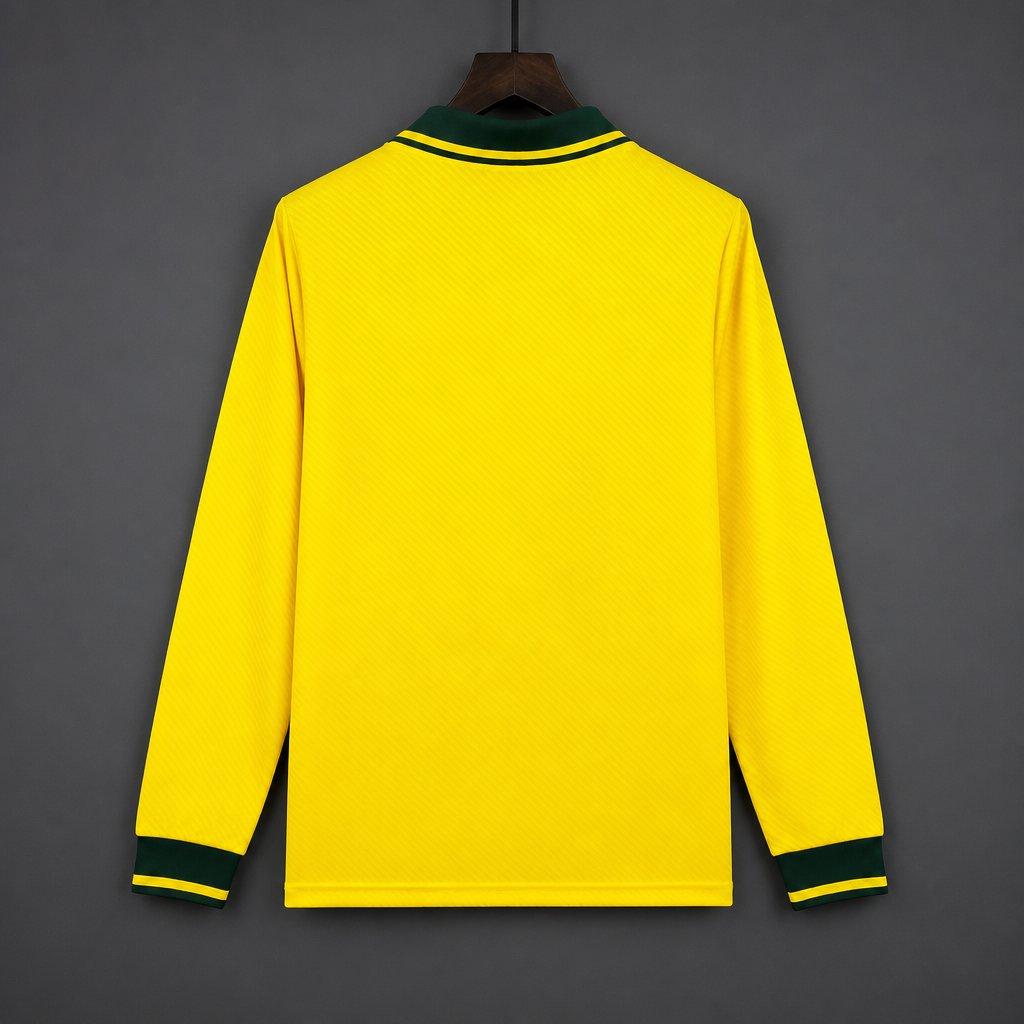 Brazil 1994 Home Retro Shirt - Long Sleeve