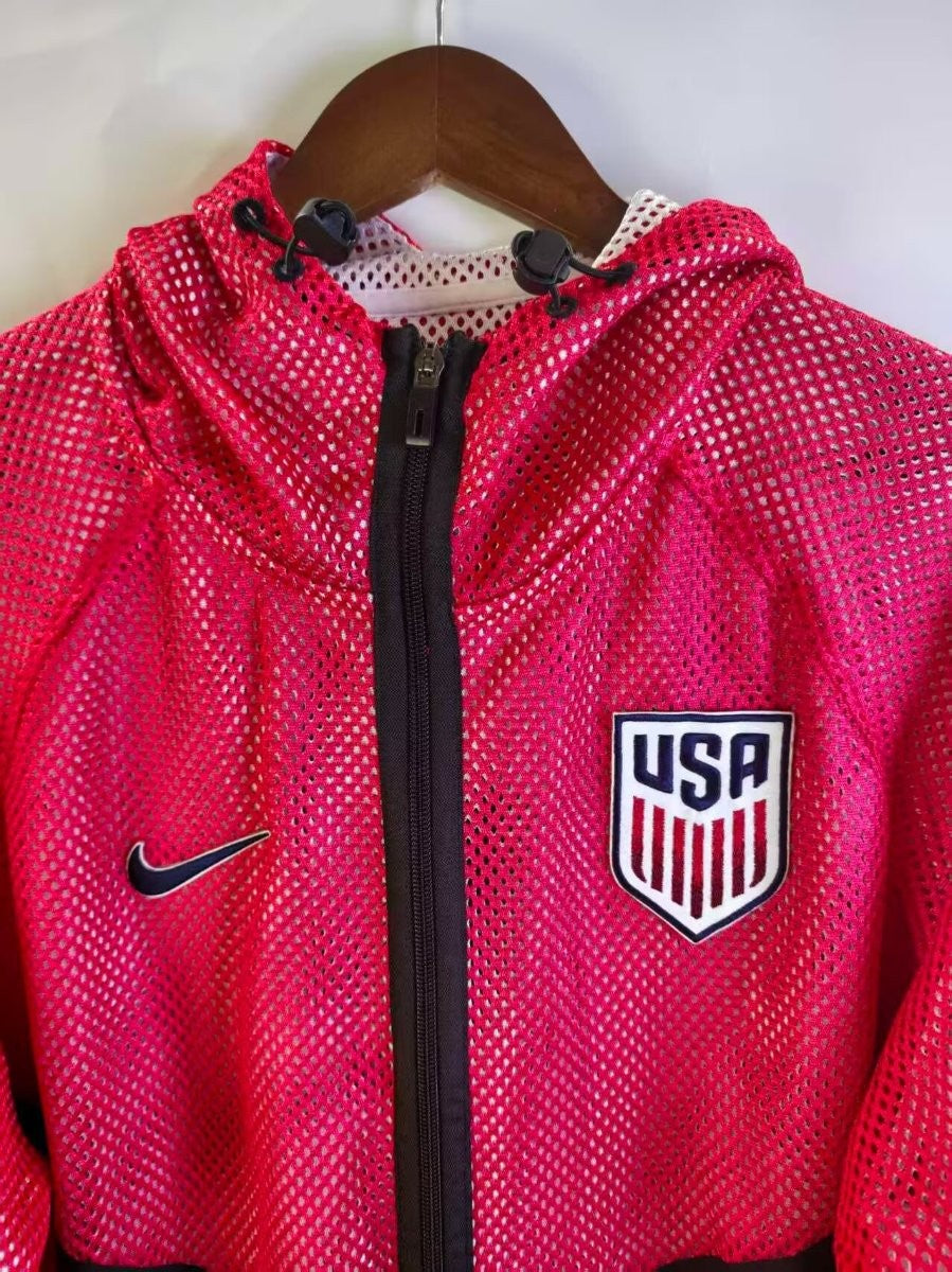 USA 2026 Windbreaker Jacket - Pink