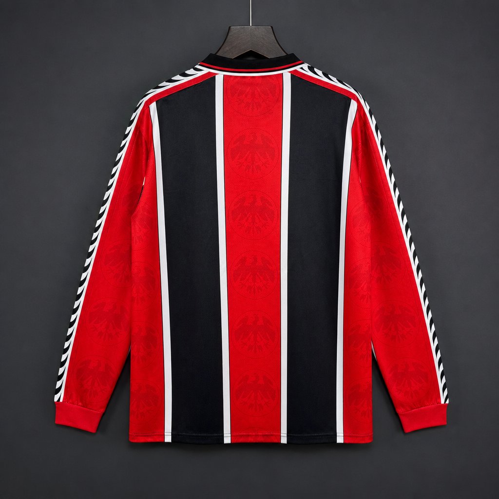 Eintracht Frankfurt 1995/96 Home Retro Shirt - Long Sleeve