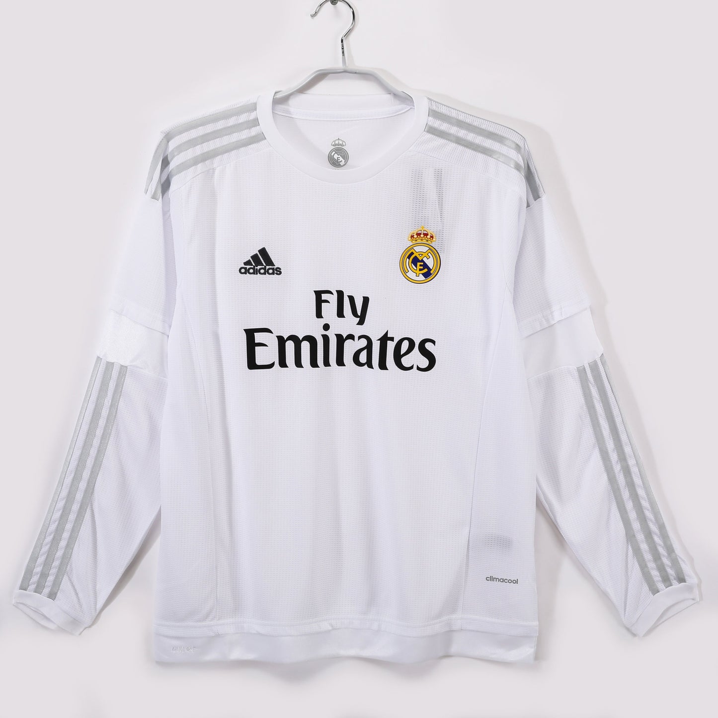 Real Madrid 15/16 Home Retro Shirt - Long Sleeve