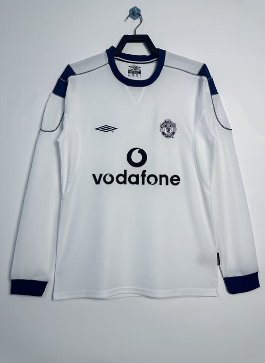 Manchester United 00/01 Away Retro Shirt - Long Sleeve