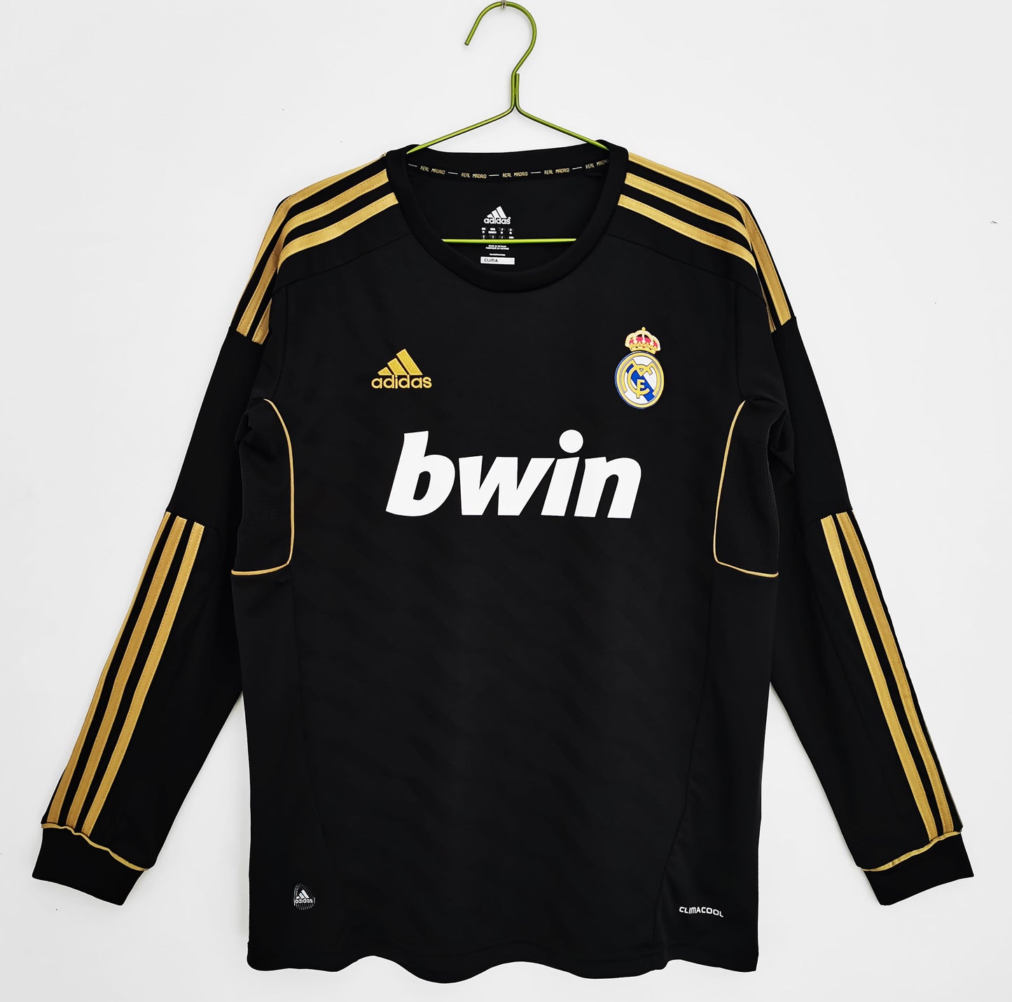 Real Madrid 11/12 Away Retro Shirt - Long Sleeve