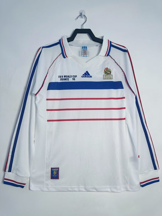 France 1998 Away Retro Shirt - Long Sleeve