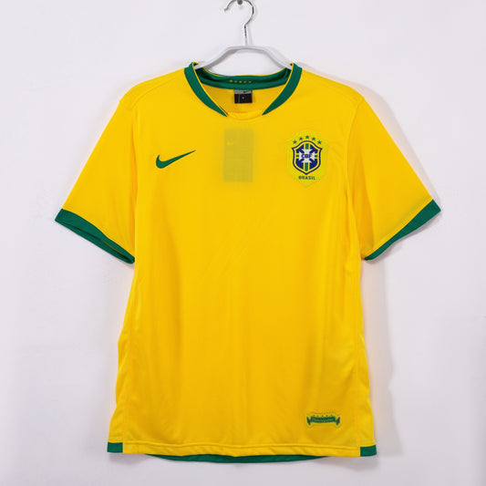Brazil 2006 Home Retro Shirt