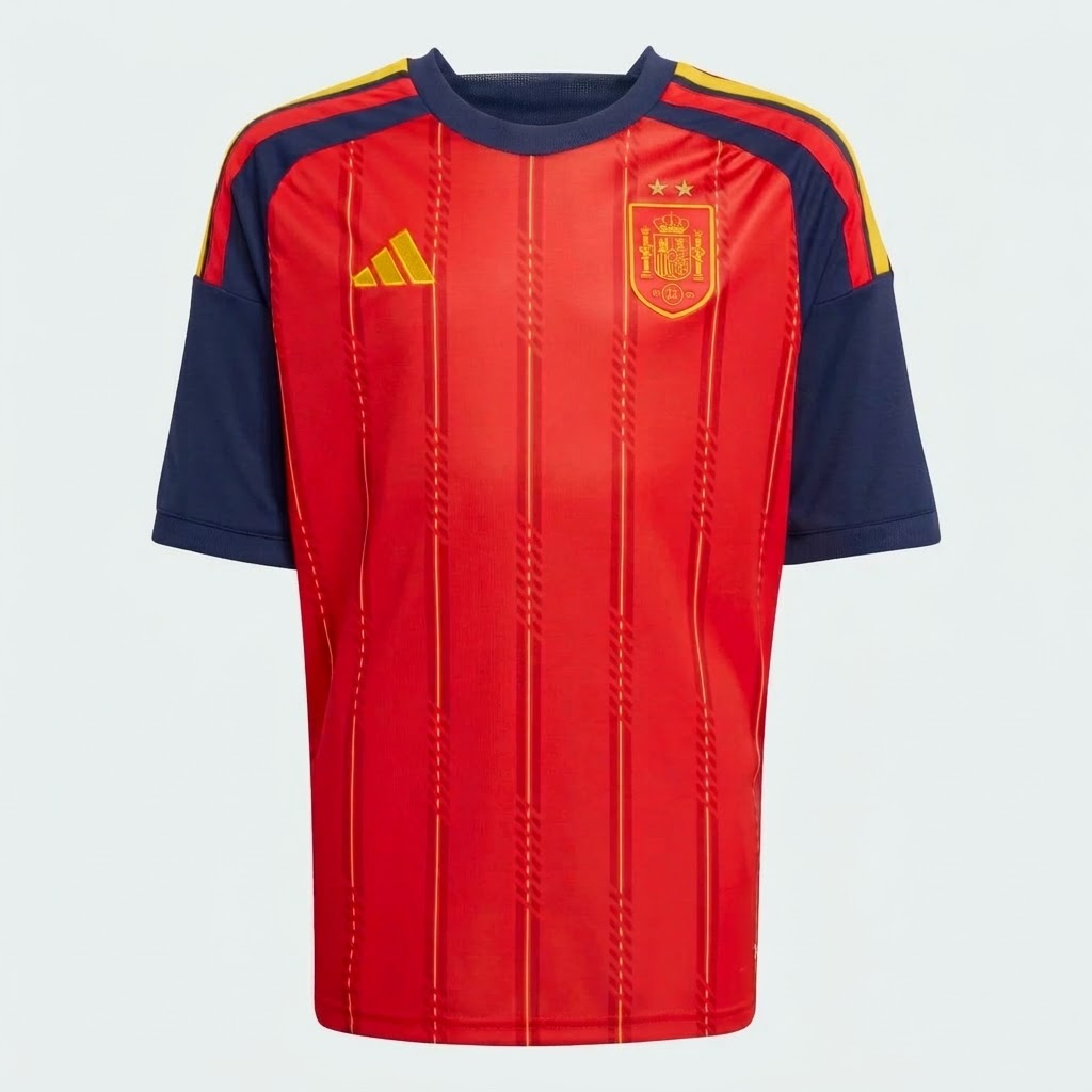 Spain 2026 Children's Home Jersey