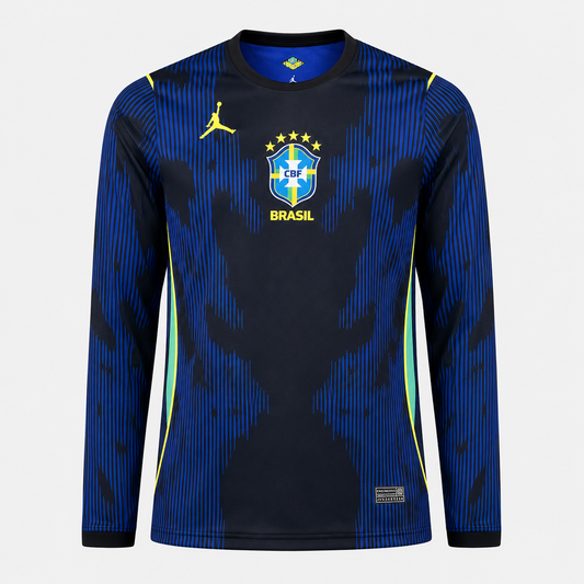 Brazil 2026/27 Away Long Sleeve Jersey - Fan Version