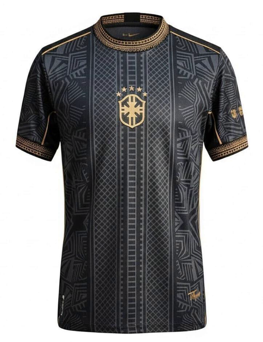 Brazil 2026/27 Conceptual Fan Jersey - Black/Gold