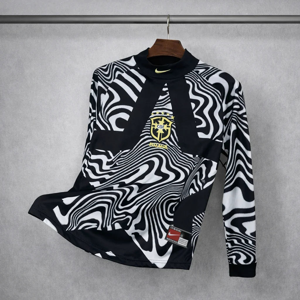 Brazil 2026/27 Goalkeeper Long Sleeve Jersey - Fan Version