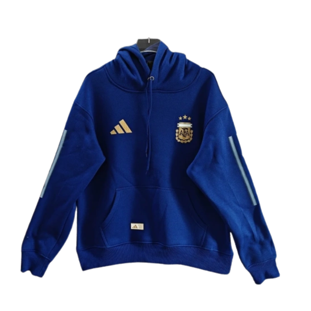 Argentina 2026/27 Team Hoodie - Blue/Gold