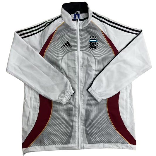 Argentina 2026 Jacket - White/Grey/Burgundy