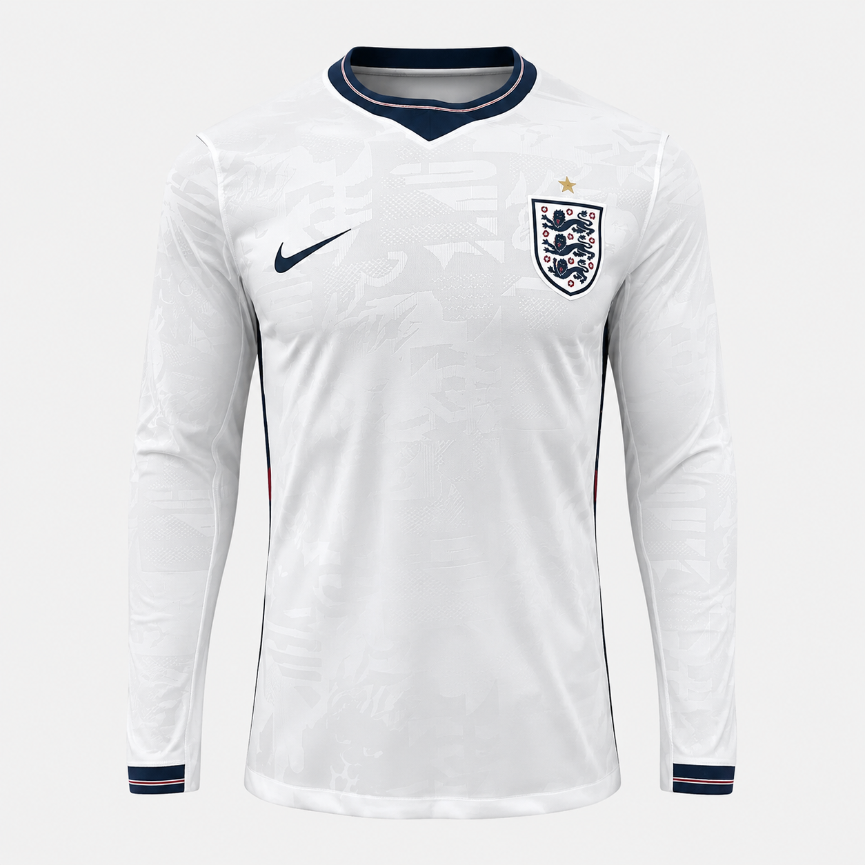 England 2026/27 Home Long Sleeve Jersey - Player Version