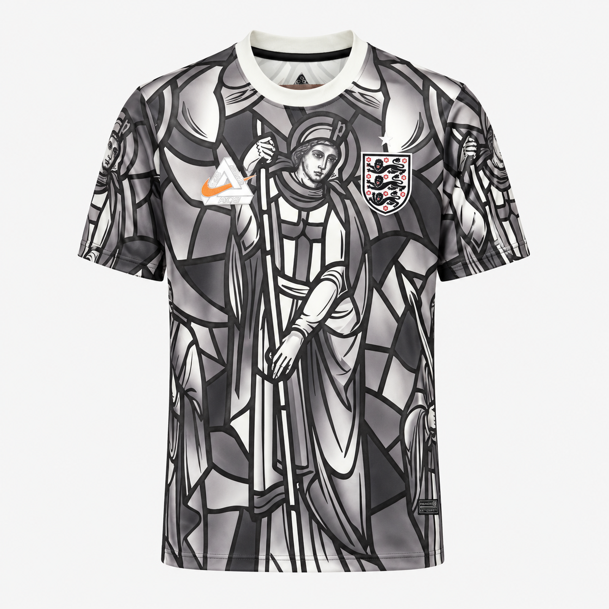 England 2026 St. George Stained Glass Jersey – ACG Edition (Black/Cream)
