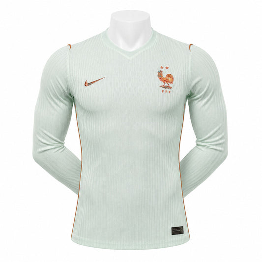 France 2026/27 Away Long Sleeve Jersey - Player Version