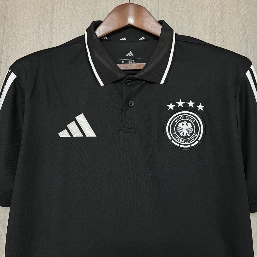 Germany 2026/27 Polo Shirt - Black